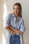 Green / white stripe - L86