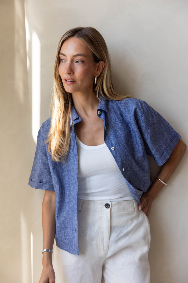 The Eden Blouse – White - L58
