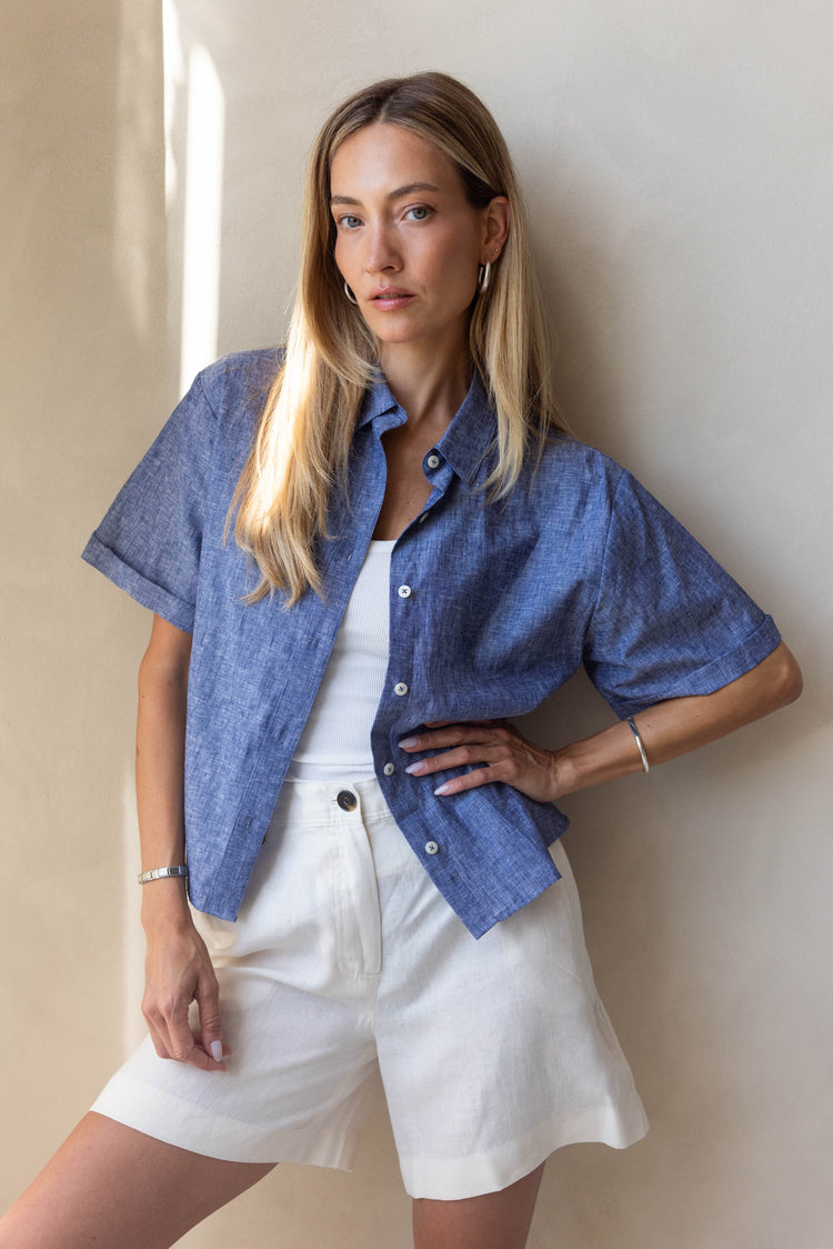 The Eden Blouse – White - L58