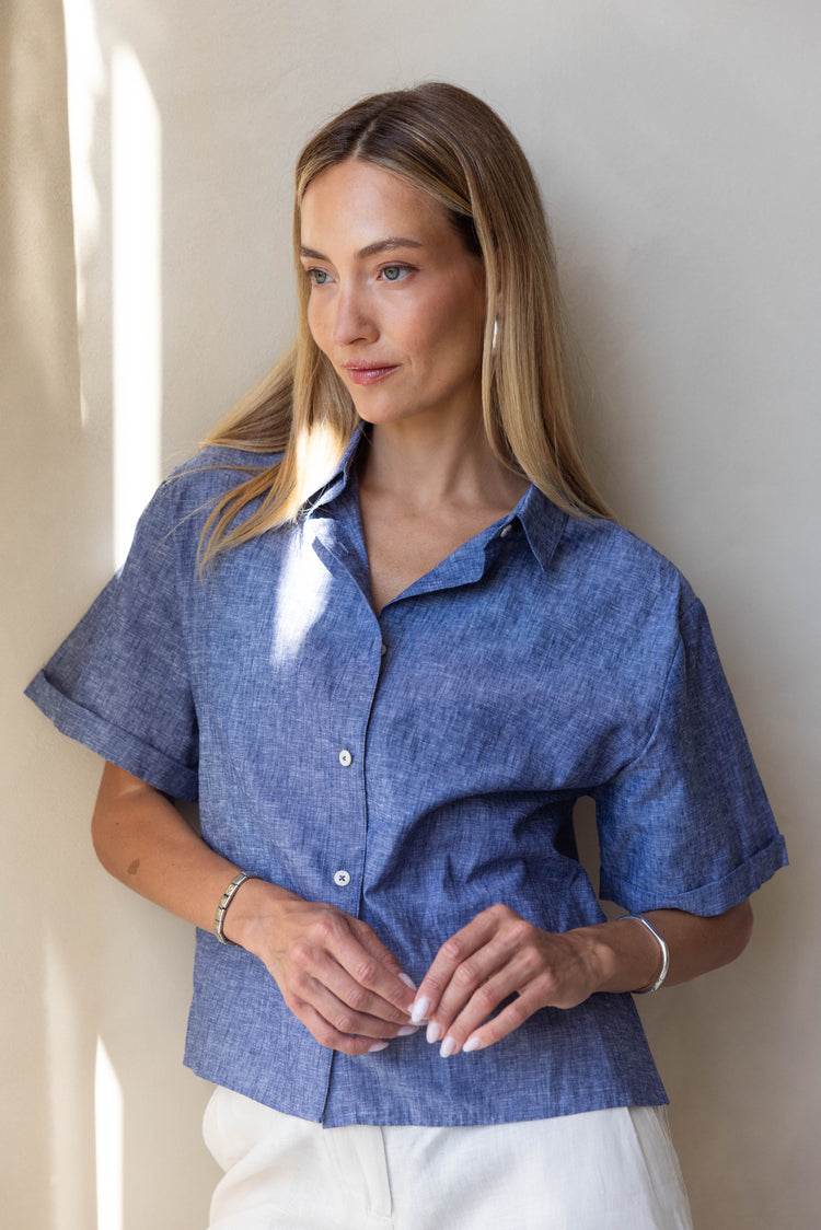 The Eden Blouse – White - L58